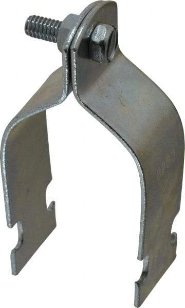 Empire - 2" Pipe," Pipe Clamp - Electro Galvanized - Apex Tool & Supply