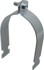 Empire - 3-1/2" Pipe," Pipe Clamp - Electro Galvanized - Apex Tool & Supply
