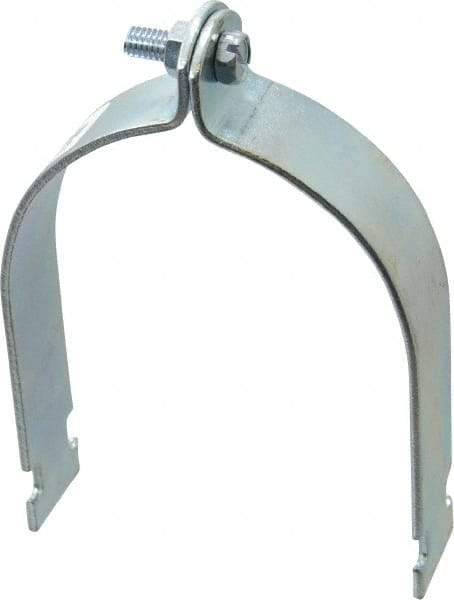 Empire - 4" Pipe," Pipe Clamp - Electro Galvanized - Apex Tool & Supply