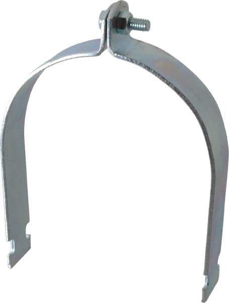 Empire - 5" Pipe," Pipe Clamp - Electro Galvanized - Apex Tool & Supply