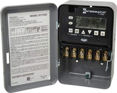Intermatic - 7 Day Indoor Digital Electronic Timer Switch - 28 On/Off, 120/208/240/277 VAC, 50/60 Hz, - Apex Tool & Supply