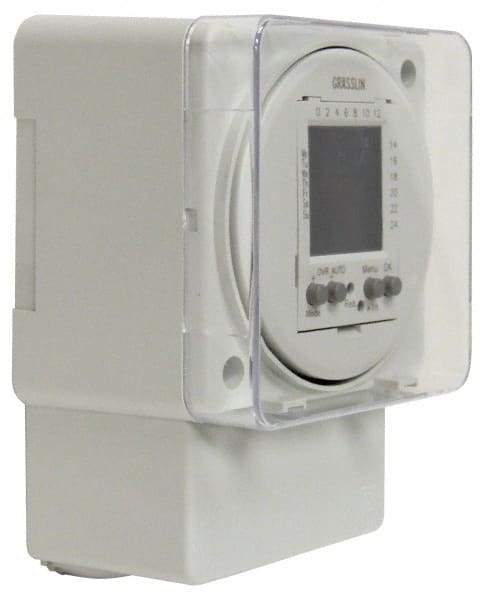 Intermatic - 24 hr & 7 Day Indoor Digital Electronic Timer Switch - 50 On/Off, 120 to 277 VAC, 50/60 Hz, - Apex Tool & Supply