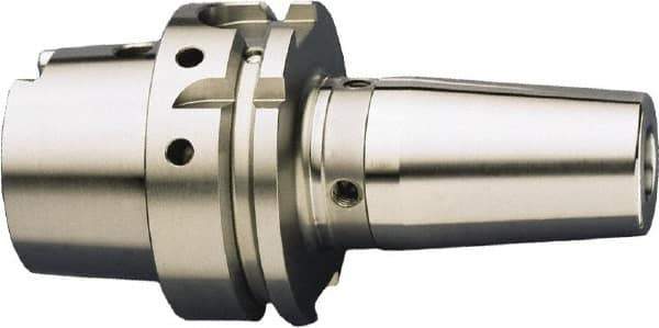 HAIMER - 32mm Hole Diam, HSK63A Taper Shank Shrink Fit Tool Holder & Adapter - 200mm Projection, 44mm Nose Diam, 58mm Clamping Depth, 25,000 RPM - Exact Industrial Supply