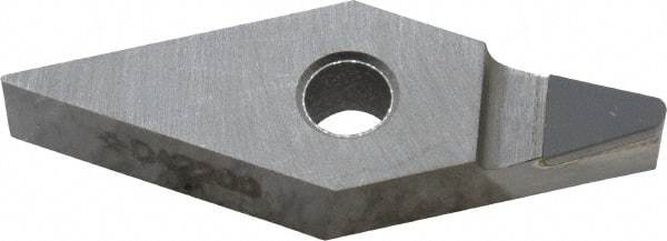 Sumitomo - NF-VNMX332 Grade DA2200 Polycrystalline Diamond (PCD) Turning Insert - Uncoated, 35° Diamond, 3/8" Inscr Circle, 3/16" Thick, 1/32" Corner Radius - Apex Tool & Supply