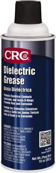 CRC - 16 oz Aerosol Silicone Gel Paste Grease - Translucent, Extremely Flammable, 400°F Max Temp, NLGIG 2, - Apex Tool & Supply