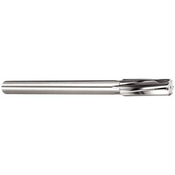 Made in USA - 1" Carbide-Tipped 8 Flute Chucking Reamer - Apex Tool & Supply