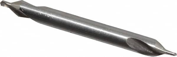Keo - #1/0 Plain Cut 60° Incl Angle High Speed Steel Combo Drill & Countersink - Apex Tool & Supply