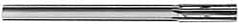 Hertel - 0.48" Solid Carbide 6 Flute Chucking Reamer - Straight Flute, 0.48" Straight Shank, 1-1/2" Flute Length, 4" OAL - Apex Tool & Supply