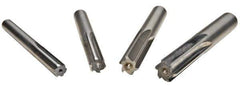 Value Collection - 1/16" to 1/4", Chucking Reamer Set - Straight Flute, Right Hand Cut, 4 Pieces - Apex Tool & Supply