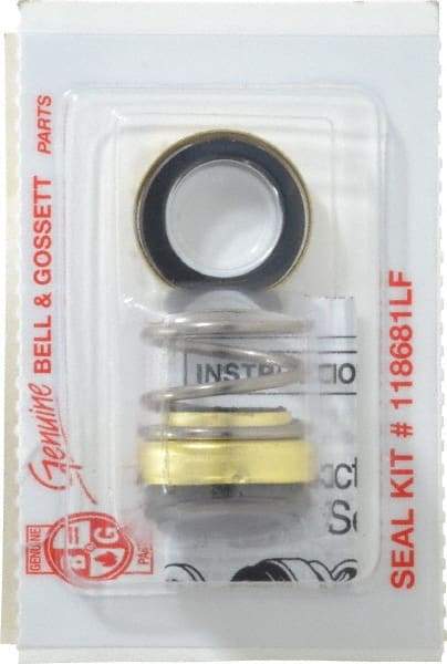 Bell & Gossett - Inline Circulator Pump Seal Kit Bronze Buna.5 - Bell & Gosset Part No. 118629, For Use with S-57 - Apex Tool & Supply