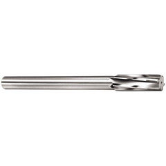 Made in USA - 7/8" Carbide-Tipped 6 Flute Chucking Reamer - Apex Tool & Supply