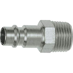 Dynabrade - Male NPT Pneumatic Hose Plug - Steel, 1/4" Body Diam - Apex Tool & Supply