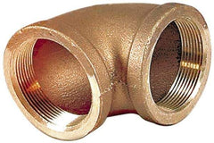 Merit Brass - Class 125, 1" Internal Pipe, Lead Free Brass 90° Elbow - FNPT x FNPT - Apex Tool & Supply