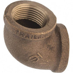 Merit Brass - Class 125, 3/4" Internal Pipe, Brass 90° Street Elbow - FNPT x FNPT - Apex Tool & Supply