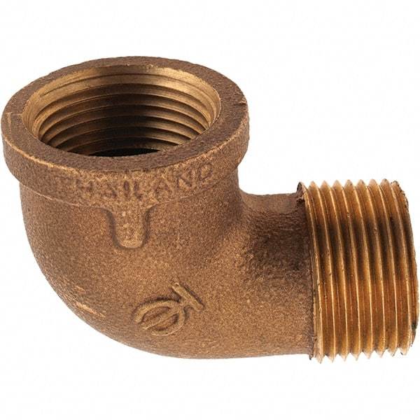 Merit Brass - Class 125, 1" Internal Pipe, Brass 90° Street Elbow - FNPT x MNPT - Apex Tool & Supply