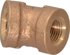 Merit Brass - Class 125, 1/8" Internal Pipe, Brass 45° Street Elbow - FNPT x FNPT - Apex Tool & Supply