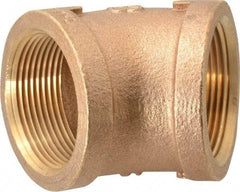 Merit Brass - Class 125, 1-1/2" Internal Pipe, Brass 45° Street Elbow - FNPT x FNPT - Apex Tool & Supply