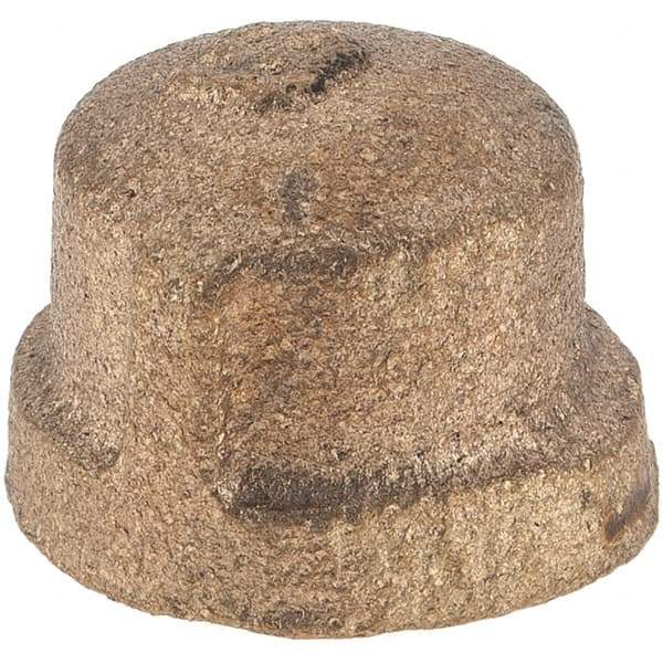 Merit Brass - Class 125, 1/8" Internal Pipe, Brass End Cap - FNPT - Apex Tool & Supply