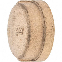 Merit Brass - Class 125, 1-1/2" Internal Pipe, Brass End Cap - FNPT - Apex Tool & Supply