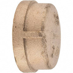 Merit Brass - Class 125, 2" Internal Pipe, Brass End Cap - FNPT - Apex Tool & Supply