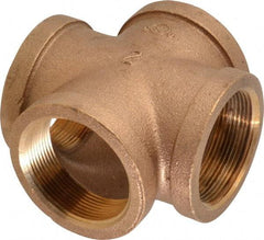 Merit Brass - Class 125, 2" Internal Pipe, Brass Cross - All FNPT - Apex Tool & Supply