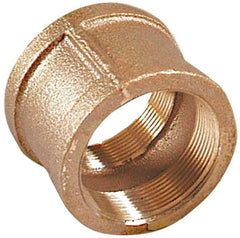 Merit Brass - Class 125, 1/2" Internal Pipe, Lead Free Brass Coupling - FNPT x FNPT - Apex Tool & Supply