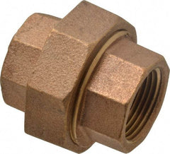 Merit Brass - Class 125, 1" Internal Pipe, Brass Union - FNPT x FNPT - Apex Tool & Supply