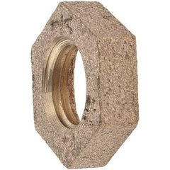 Merit Brass - Class 125, 1/4" Internal Pipe, Brass Locknut - FNPT - Apex Tool & Supply