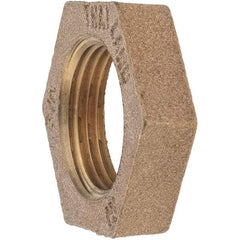 Merit Brass - Class 125, 3/4" Internal Pipe, Brass Locknut - FNPT - Apex Tool & Supply