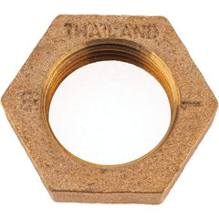 Merit Brass - Class 125, 1" Internal Pipe, Brass Locknut - FNPT - Apex Tool & Supply
