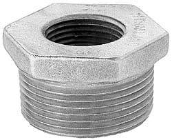 Merit Brass - Class 125, 1/2 x 3/8" Internal Pipe, Lead Free Brass Hex Bushing - MNPT x FNPT - Apex Tool & Supply