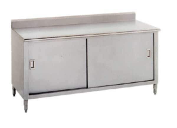 Eagle MHC - Enclosed Worktable - Stainless Steel Top, 72" Wide x 35-1/2" High - Apex Tool & Supply