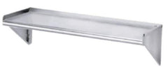 Eagle MHC - Stainless Steel Workbench & Workstation Shelf - 1-1/2" High, Use with 48" Long Workbenches - Apex Tool & Supply