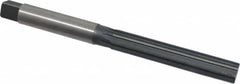 Interstate - 21/32" Diam, Straight Shank, 3-11/16" Flute, Hand Reamer - Apex Tool & Supply