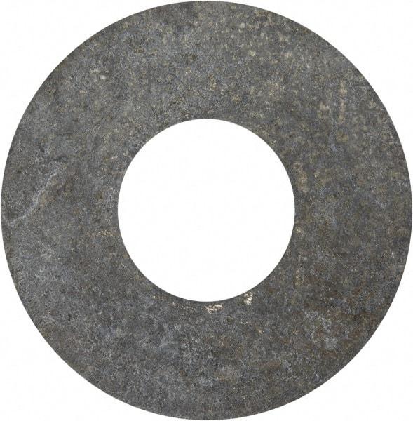 Value Collection - 9/16" Screw, Grade 2 Steel USS Flat Washer - 0.62" ID x 1.499" OD, 0.132" Thick, Galvanized Finish - Apex Tool & Supply