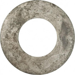 Value Collection - 2-1/4" Screw, Grade 2 Steel USS Flat Washer - 2.365" ID x 4.795" OD, 0.248" Thick, Galvanized Finish - Apex Tool & Supply