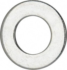 Value Collection - 1-1/4" Screw, Grade 2 Steel SAE Flat Washer - 1-3/8" ID x 2-1/2" OD, 0.192" Thick, Zinc-Plated Finish - Apex Tool & Supply