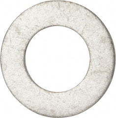 Value Collection - 1-3/4" Screw, Grade 2 Steel SAE Flat Washer - 1-7/8" ID x 3-3/8" OD, 0.201" Thick, Zinc-Plated Finish - Apex Tool & Supply
