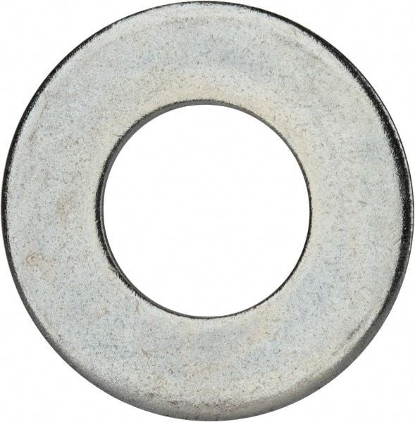 Value Collection - 2-1/4" Screw, Grade 2 Steel USS Flat Washer - 2.365" ID x 4.795" OD, 0.248" Thick, Zinc-Plated Finish - Apex Tool & Supply