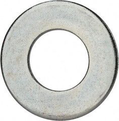 Value Collection - 2-1/4" Screw, Grade 2 Steel USS Flat Washer - 2.365" ID x 4.795" OD, 0.248" Thick, Zinc-Plated Finish - Apex Tool & Supply
