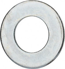 Value Collection - 2-1/2" Screw, Grade 2 Steel USS Flat Washer - 2.615" ID x 5.045" OD, 0.28" Thick, Zinc-Plated Finish - Apex Tool & Supply