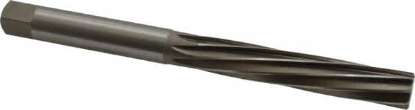 Interstate - 9/16" Diam, Straight Shank, 3-1/4" Flute, Hand Reamer - Apex Tool & Supply