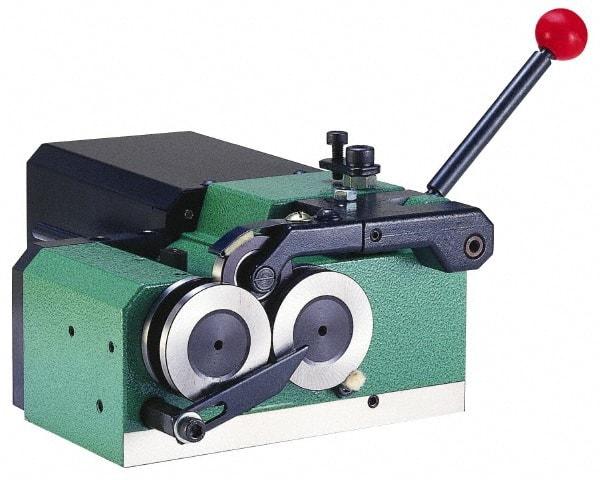 Interstate - 1 Inch Swing, 4.7 Inch Distance, Automatic Cylindrical Grinder - 4-1/2 Inch Long x 4 Inch High - Apex Tool & Supply
