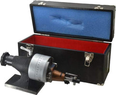 Accupro - 2 x 90° Deluxe Radius & Angle Wheel Dresser - 0.0003" Feed Graduations of Handle Scale, 4" Long x 6-1/2" Wide x 7.3" High - Apex Tool & Supply
