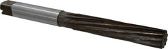 Interstate - 1-1/16" Diam, Straight Shank, 5-5/8" Flute, Hand Reamer - Spiral Flute, 11-1/4" OAL, Left Hand Spiral, Right Hand Cut, High Speed Steel - Apex Tool & Supply