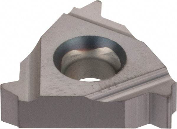 Kennametal - 16ER External Right Hand 11 Whitworth Laydown Threading Insert - Grade KC5010, TiAlN Coated Carbide, 9.53mm Inscribed Circle - Apex Tool & Supply