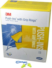 3M - Reusable, Corded, 30 dB Earplugs - Yellow, 200 Pairs - Apex Tool & Supply