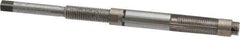 Made in USA - Size 6/A, Straight Shank Hand Adjustable Reamer - 4-1/8" OAL, Right Hand Cut, 4 Blades, High Speed Steel, Bright Finish - Apex Tool & Supply