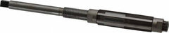 Made in USA - Size B, Straight Shank Hand Adjustable Reamer - 5-3/4" OAL, Right Hand Cut, High Speed Steel, Bright Finish - Apex Tool & Supply