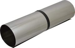 Made in USA - 1 Piece, 100 Inch Long x 12 Inch Wide x 0.002 Inch Thick, Roll Shim Stock - Stainless Steel - Apex Tool & Supply